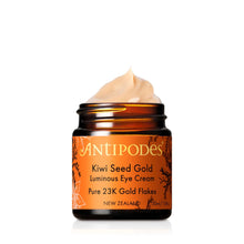 Load image into Gallery viewer, Antipodes - Kiwi Seed Gold Luminous Eye Cream (Pure 23K Gold Flakes) 30ml