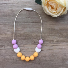 Load image into Gallery viewer, Little Caleb - Kids Teething Necklace - Amelia - Mango