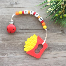 Load image into Gallery viewer, Little Caleb - Personalised French Fries Teether