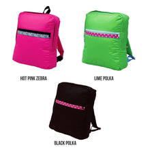 Load image into Gallery viewer, Mint - Girls Medium Backpack in Nylon