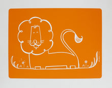 Load image into Gallery viewer, Modern Twist - Meal Mat - Dandy Lion - Orange
