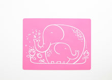 Load image into Gallery viewer, Modern Twist - Meal Mat - Elephant Hugs - Pink