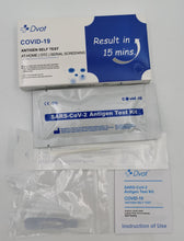 Load image into Gallery viewer, DVOT COVID-19 Rapid Test (Nasal Swab) - One Test Pack